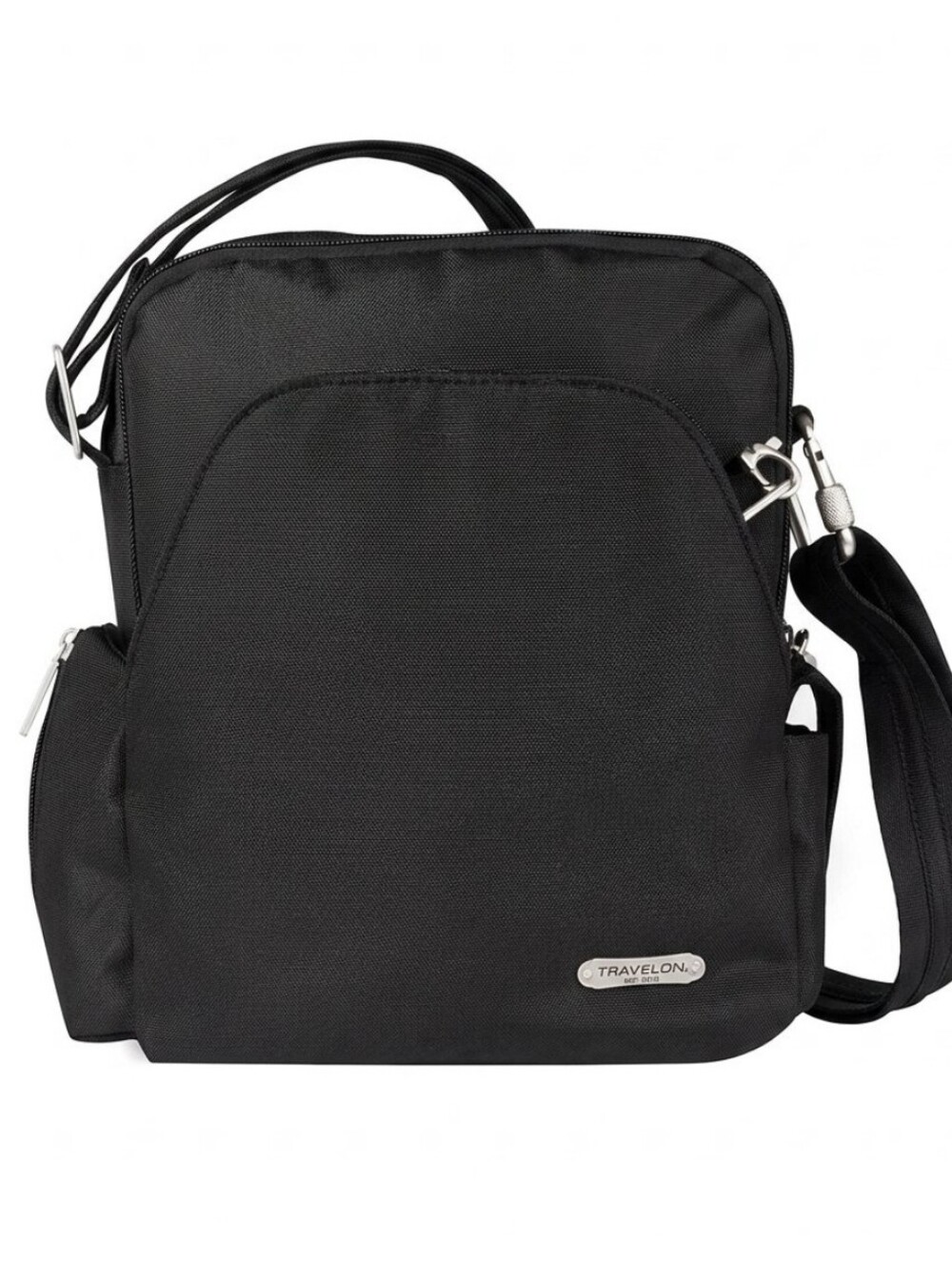 Travelon Antitheft Black Crossbody Travel Bag